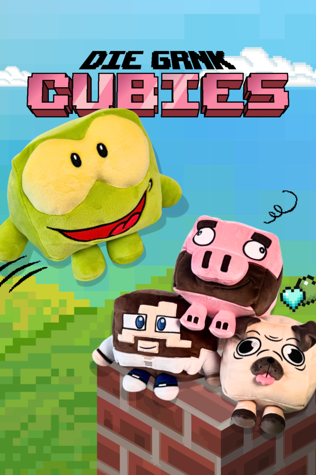 Cubie Plüschtier - Tobinator - Topig