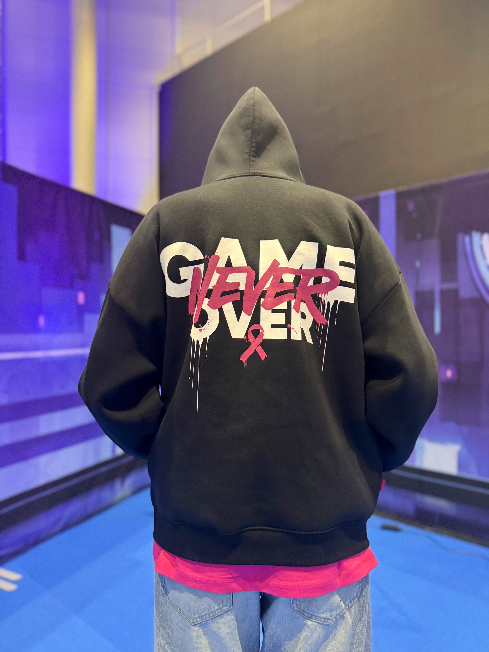 Oversized Zip Hoodie - GRNK - Game Over Never