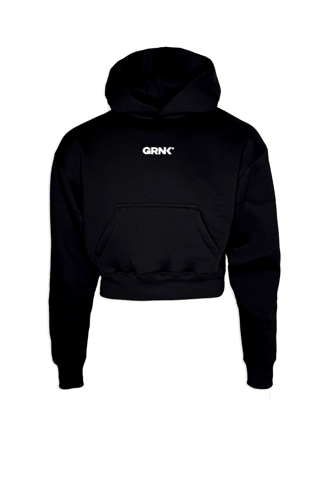 Oversized Cropped Hoodie - GRNK - Game Over