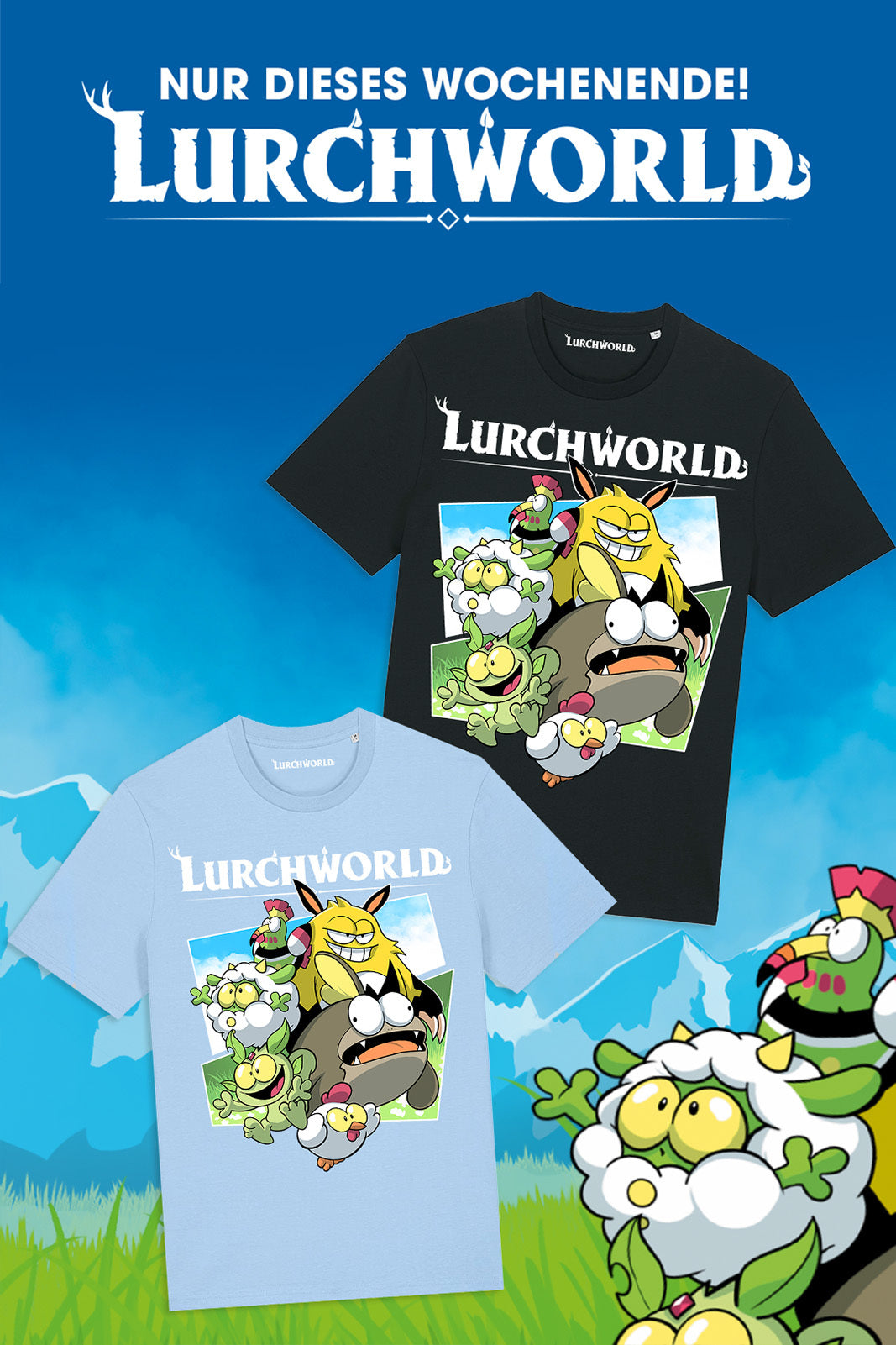 T-Shirt - Lurchworld (Black)