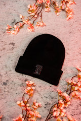 Beanie - Pandorya - Sakura Collection (black) 🌸