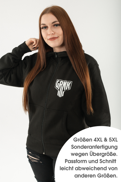 Gronkh Zip-Hoodie Signature Collection "Skull" Black